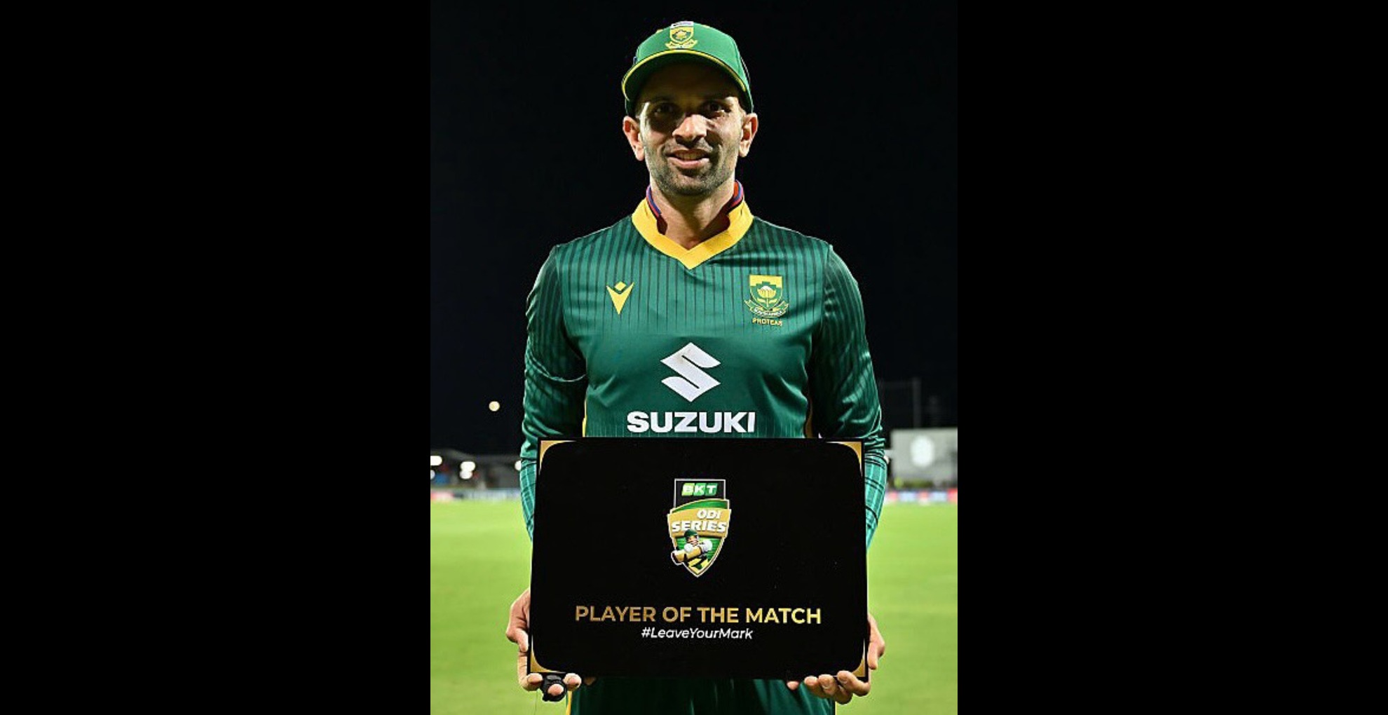 Keshav Maharaj - Match winner for SA.